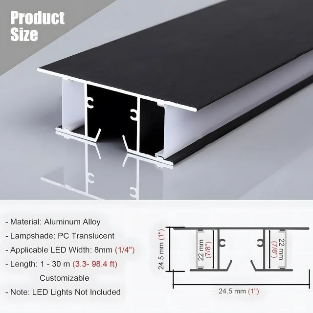 FLUX Wall & Staircase 22mm Profile